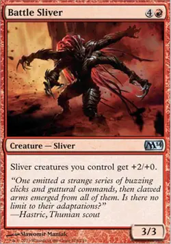 Battle Sliver - Magic 2014 (M14) #128/249 MTG Magic The Gathering - Image 1