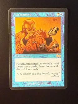MTG - Attunement - Urza's Saga - 1x NM (Magic: The Gathering) - Image 1