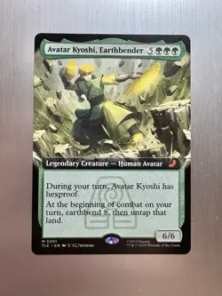 Avatar Kyoshi, Earthbender - 201 - MTG Avatar: The Last Airbender - Extended Art - Image 1