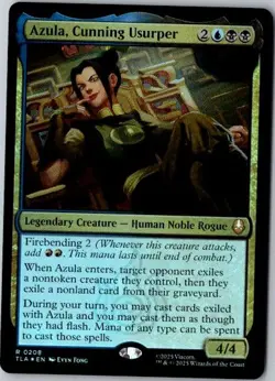 MTG, Azula, Cunning Usurper NM Foil Avatar The Last Airbender - Image 1