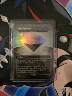 Chaos Emerald - Lotus Petal (7037) Secret Lair Drop Foil - Image 1