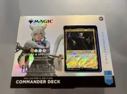 Magic MTG Final Fantasy Scions & Spellcraft Collector's Edition Commander Deck - Image 1