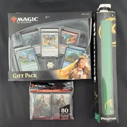 Magic: The Gathering Gift Pack 2018 | 4 Booster Packs | MTG| Player’s Lot | 630509686063 - Image 1