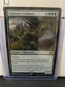 MTG Cultivator Colossus Innistrad: Crimson Vow 195/277 Regular Mythic - Image 1