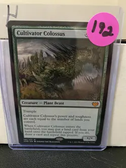 MTG Cultivator Colossus Innistrad: Crimson Vow 195/277 Regular Mythic - Image 3