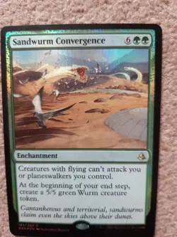 MTG Amonkhet FOIL Sandwurm Convergence near mint - Image 1