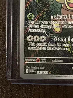 Pokemon TCG - Exeggutor 135/132 - Illustration Rare - Mega Evolution - Image 5