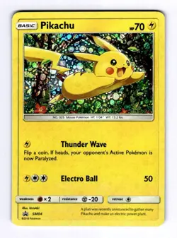 Pikachu - SM04 (General M Miscellaneous C #SM4 (2023) Promo Holo NM Pokemon - Image 1