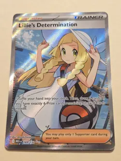 Pokemon TCG: Lillie's Determination (Full Art) - 169/132 - ME01 Mega Evolution - Image 1