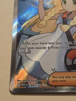 Pokemon TCG: Lillie's Determination (Full Art) - 169/132 - ME01 Mega Evolution - Image 4