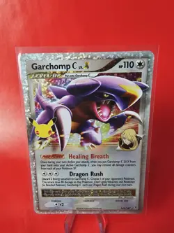 Pokemon 145/147 Garchomp C LV X Celebrations 25th Anniversary - Image 1