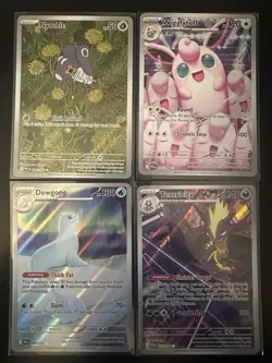 Pokemon TCG Phantasmal Flames Illustration Rare Lot Of 4 - Image 1