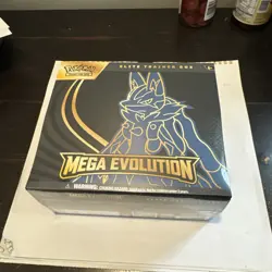 Pokemon TCG Mega Evolution ETB Factory Sealed Brand New - Image 1