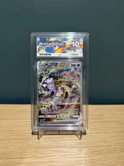 Pokemon Mewtwo VSTAR GG44/GG70 Ace 10 Crown Zenith PERFECT SUB GRADES ALL 10 - Image 1
