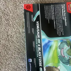 Pokemon TCG Venusaur Ex & Blastoise Ex Premium Collection! Game Stop Exclusive - Image 4