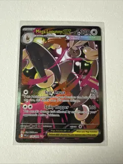 Pokemon Phantasmal Flames Mega Lopunny ex Special Illustration Rare 128/094 MINT - Image 1