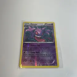 Pokemon TCG Gengar 60/162 XY BREAKthrough Holo Rare Reverse Holo Lightly Played+ - Image 1