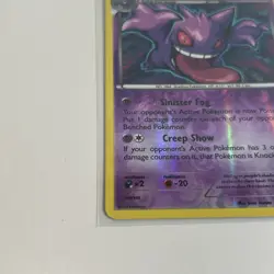 Pokemon TCG Gengar 60/162 XY BREAKthrough Holo Rare Reverse Holo Lightly Played+ - Image 2