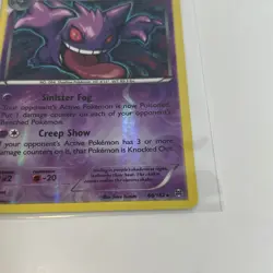 Pokemon TCG Gengar 60/162 XY BREAKthrough Holo Rare Reverse Holo Lightly Played+ - Image 3