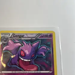 Pokemon TCG Gengar 60/162 XY BREAKthrough Holo Rare Reverse Holo Lightly Played+ - Image 4