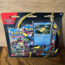 Pokemon TCG - Mega Evolution 3 Pack Blister - Sealed - Psyduck - Image 2