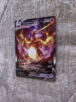 2022 Pokemon Sword And Shield Charizard Vmax Full Art Black Star Promo - Image 4