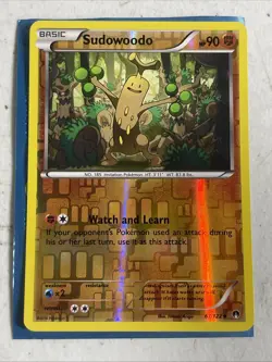 Pokemon - Sudowoodo - 67/122 - BREAKpoint - Reverse Holo - - Image 1