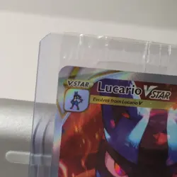 Pokemon Lucario VSTAR #SWSH291 Black Star Promo Sealed Holo Crown Zenith - Image 2
