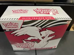 White Flare Pokemon Center Elite Trainer Box ETB | Scarlet & Violet | SEALED - Image 2