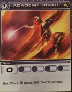 Chaotic academy strike attack card holo - Image 1