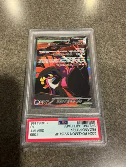 Fezandipiti EX 89 SAR Japan PSA 10 SV6a Pokemon Card Art Rare Kantaro GEM MINT - Image 3
