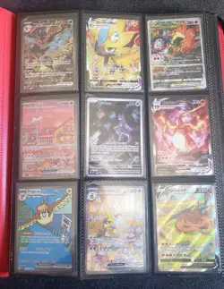 171x Pokemon Card Binder Lot V Art Rare Ex Illustration Vmax Alt Arts Nm+ - Image 1
