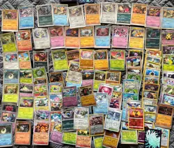 Amazing Pokemon Holo-Reverse Holo 105 Card Lot With Sleeves - 2021-2024 - Image 2