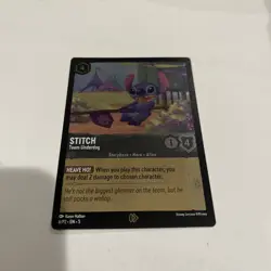Stitch - Team Underdog Disney Lorcana Promo Cards Cold Foil 6/P2 EN5 - Image 2