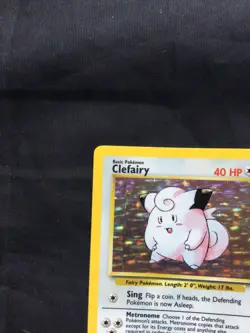 Pokemon Cards: Base Set Rare Holo: Clefairy 5/102 - Image 3