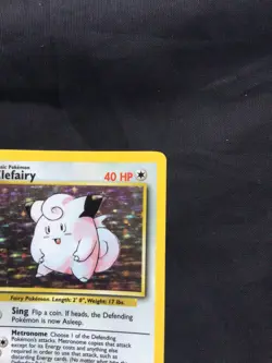 Pokemon Cards: Base Set Rare Holo: Clefairy 5/102 - Image 4