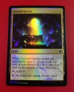 1x Crystal Grotto | FOIL | Dominaria United | MTG Magic Cards - Image 1