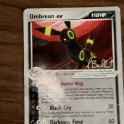 Vintage 2006 Pokemon World Championships Umbreon Ex 112/115 Card See Btm Of Card - Image 2