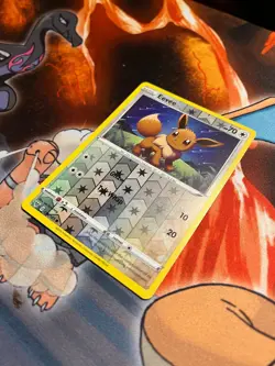 Pokemon Eevee Reverse Cosmos Holo--Near Mint--130/185 Trading Card - Image 3