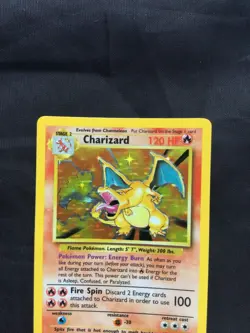 Pokemon Cards: Base Set Rare Holo: Charizard 4/102 - Image 2