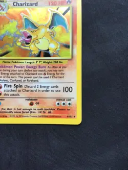 Pokemon Cards: Base Set Rare Holo: Charizard 4/102 - Image 5