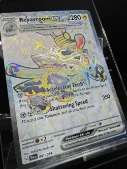 Revavroom EX 081/064 Shrouded Fable Ultra Rare Holo Pokemon TCG Card - Image 2