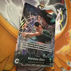 One Piece Card Game Roronoa Zoro (Alt Art Leader) OP12-020 Legacy of the Master - Image 2