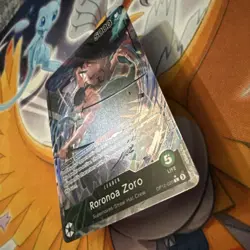 One Piece Card Game Roronoa Zoro (Alt Art Leader) OP12-020 Legacy of the Master - Image 3