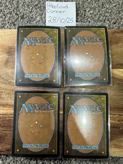 MTG LTR Lord Of The Rings Mount Doom Card Scene Set The One Ring FOIL 448 - 451 - Image 2