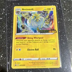 Pokemon Card Arctozolt SWSH036 Stamped Sword & Shield Darkness Ablaze Promo C77 - Image 1