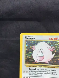 Pokemon Cards: Base Set Rare Holo: Chansey 3/102 - Image 3