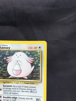 Pokemon Cards: Base Set Rare Holo: Chansey 3/102 - Image 4