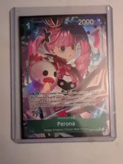 Perona One Piece 3 Card Lot OP12-034 SR Parallel OP12-034SR OP09-034 - Image 2