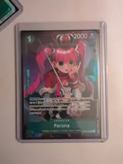 Perona One Piece 3 Card Lot OP12-034 SR Parallel OP12-034SR OP09-034 - Image 4